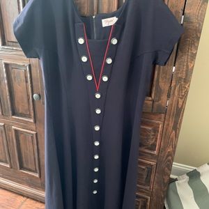 Retro Tatyana loose cannon dress. Pin up